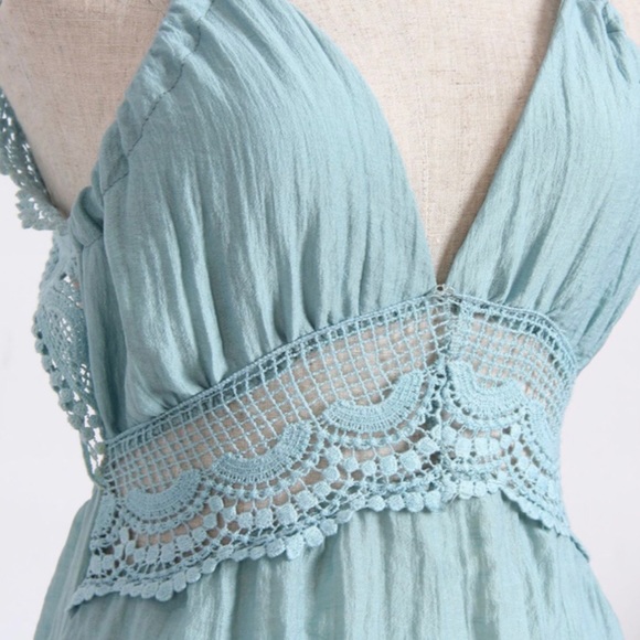 I’m Smitten Boho Backless Mini Dress - Picture 5 of 8